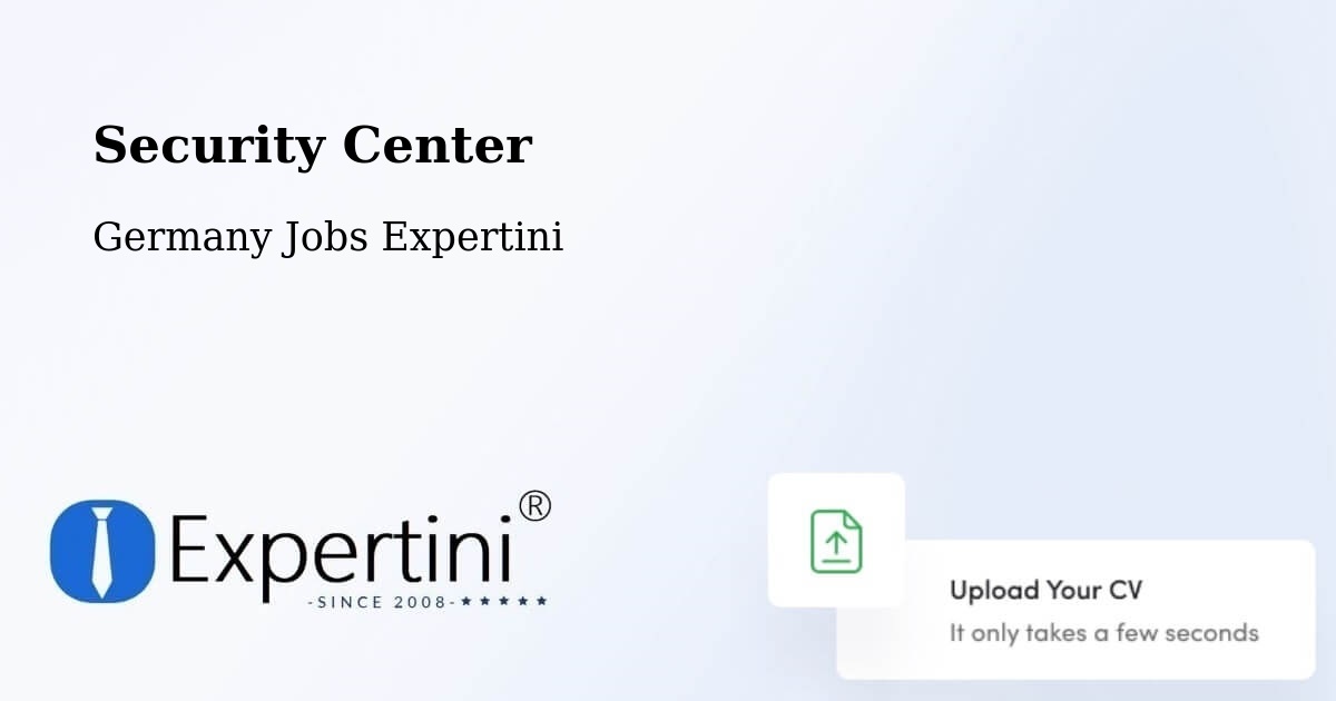Security & Compliance – Seck - Germany Jobs Expertini